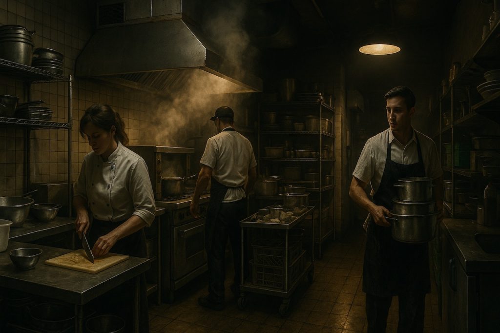 cuisine de restaurant