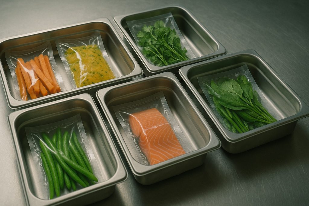 aliments sous vide