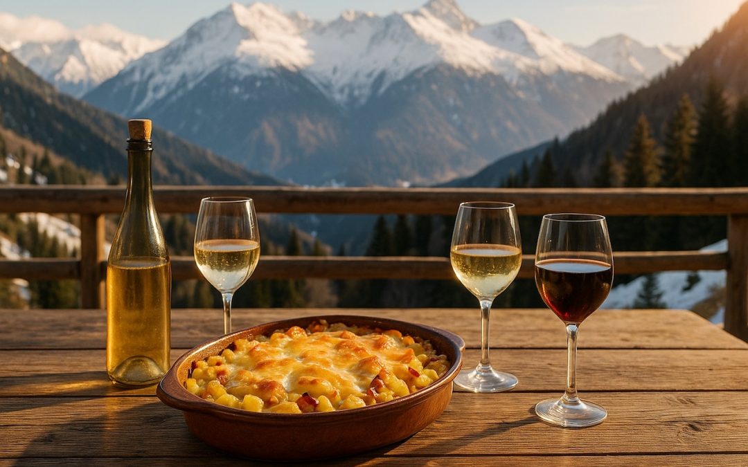 Quel vin avec tartiflette ? Nos accords malins (Savoie, bulles & rouges légers)