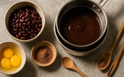 Gâteau chocolat & haricots rouges : le dessert healthy idéal