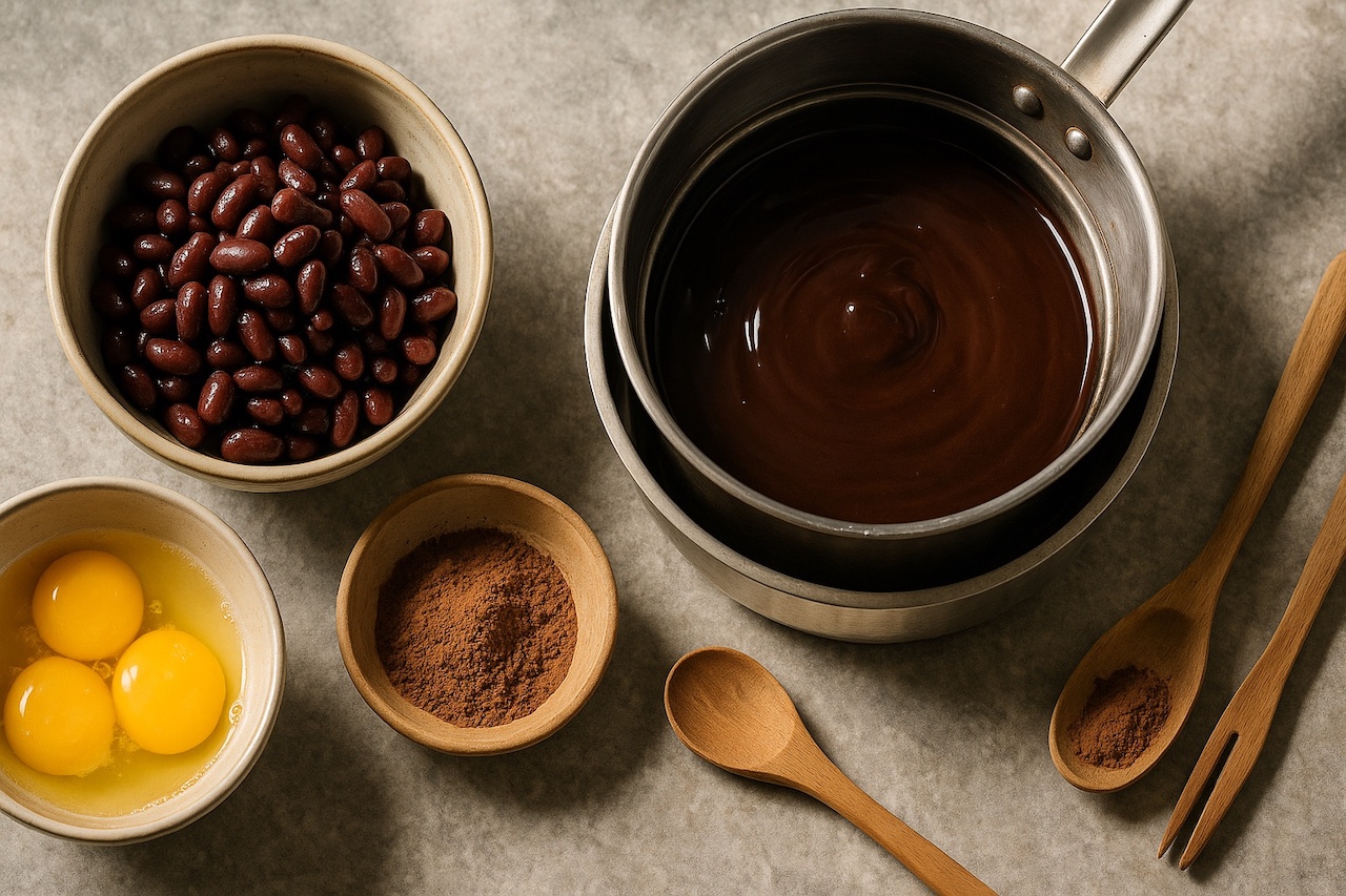 recette-chocolat-haricot-rouge-2 Gâteau chocolat haricots rouges