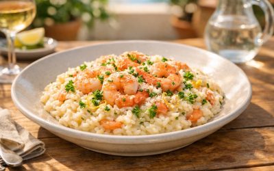 Risotto aux crevettes au Cookeo