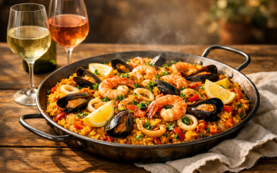 Quel vin avec une paëlla ? Les meilleurs accords selon la recette